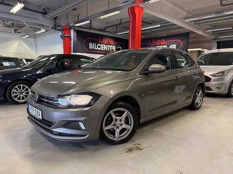 Begagnad VW Polo 90 HK (66 kW) 2019 Grå metallic Halvkombi