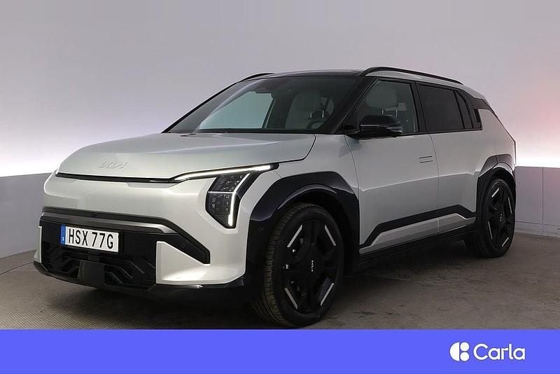 Grå Begagnad 2025 Kia EV3 GT-Line SUV | 469 900 kr - Bild 1/4