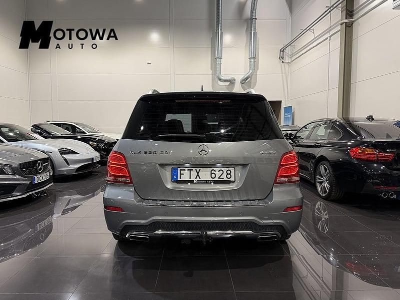 Begagnad Mercedes GLK220 AMG line 170 HK (125 kW) 2012 Silver SUV