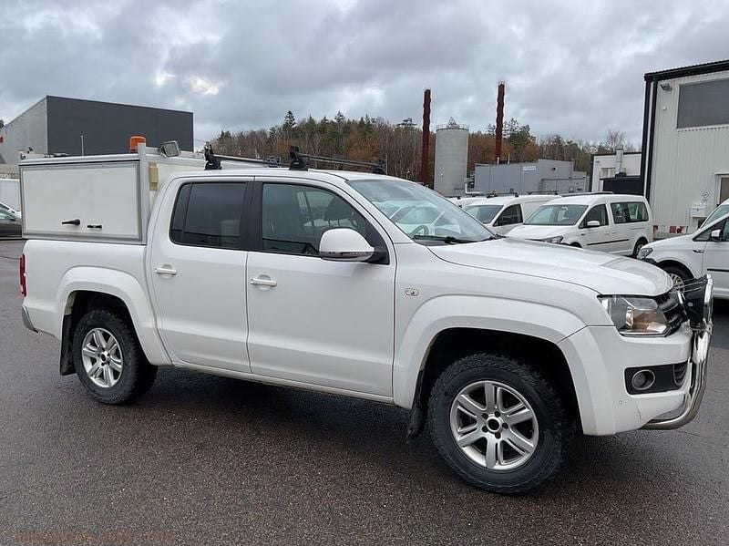 Begagnad VW Amarok 180 HK (132 kW) 2015 Vit Pickup