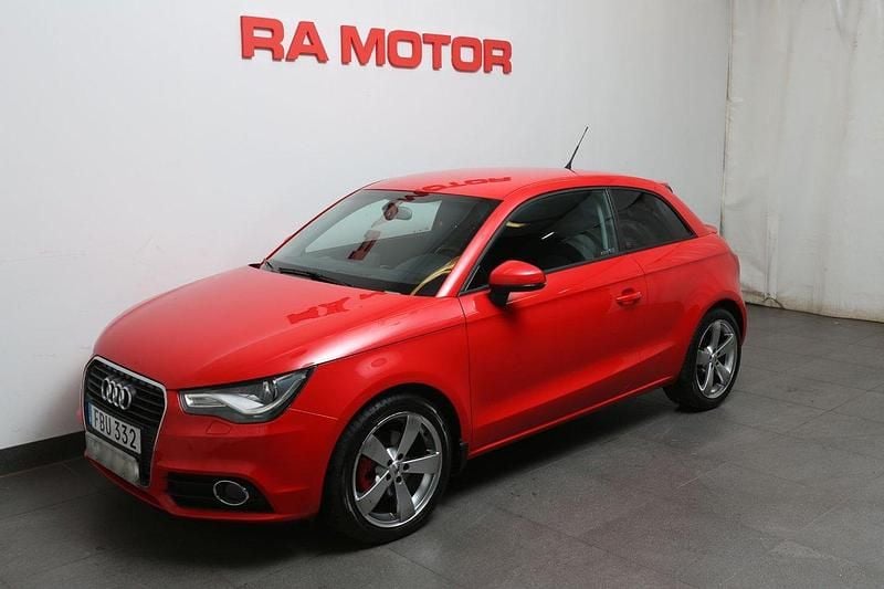 Röd Begagnad 2010 Audi A1 Halvkombi | 124 800 kr (Marknadspris) - Bild 1/3
