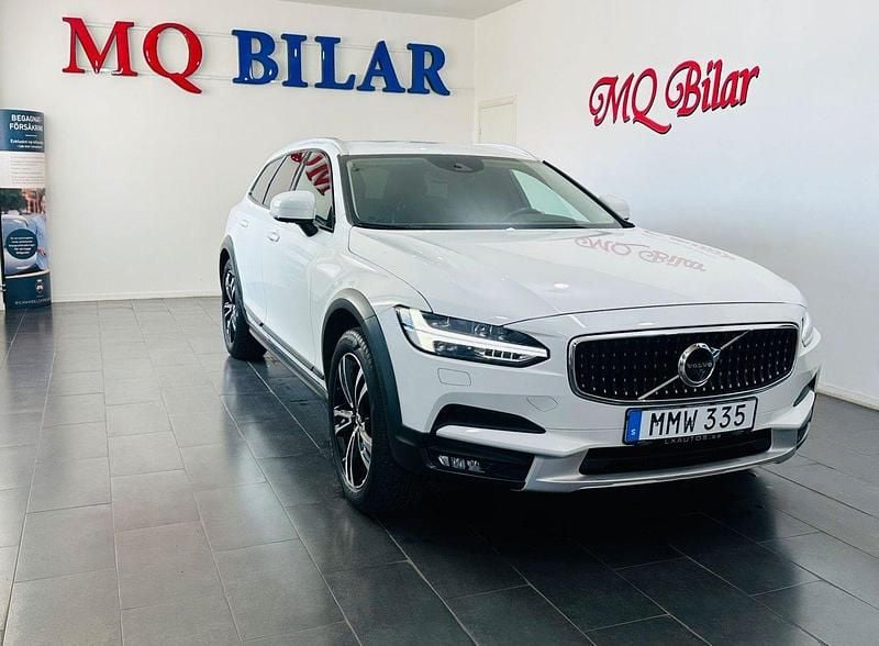 Vit Begagnad 2018 Volvo V90 CC Kombi | 254 900 kr (Bra pris) - Bild 1/4