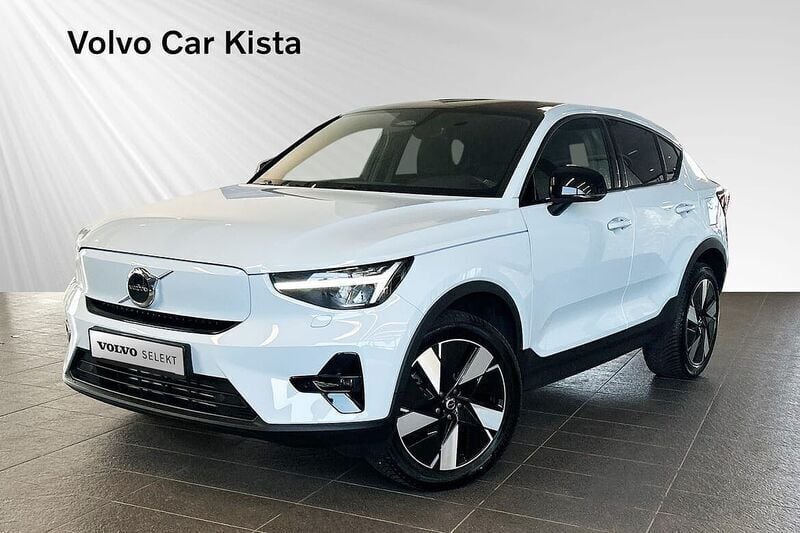 Blå Begagnad 2023 Volvo EC40 Plus SUV | 449 900 kr (Marknadspris) - Bild 1/2