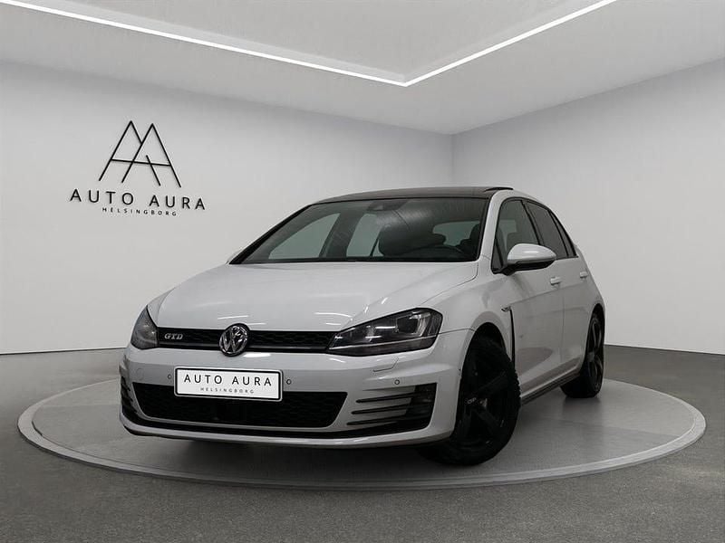Vit Begagnad 2014 VW Golf VII GTD | 139 900 kr (Dyr) - Bild 1/4