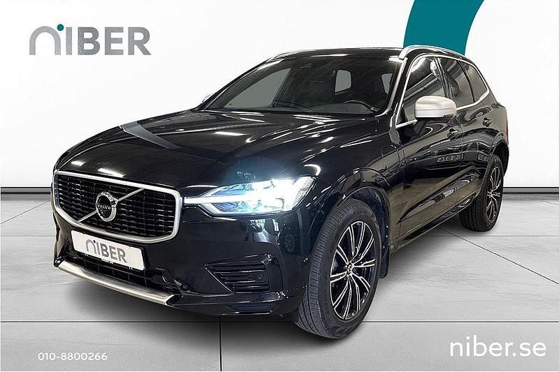 Svart Begagnad 2017 Volvo XC60 R-Design SUV | 369 000 kr (Marknadspris) - Bild 1/4