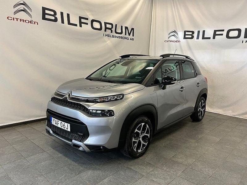 Grå Begagnad 2024 Citroën C3 Aircross PureTech SUV | 219 900 kr (Marknadspris) - Bild 1/4