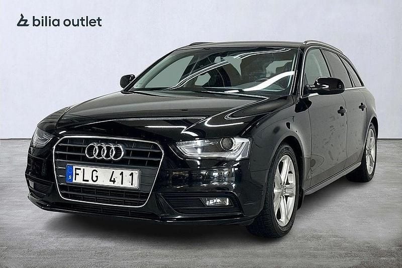 Svart Begagnad 2013 Audi A4 Kombi | 79 900 kr - Bild 1/4