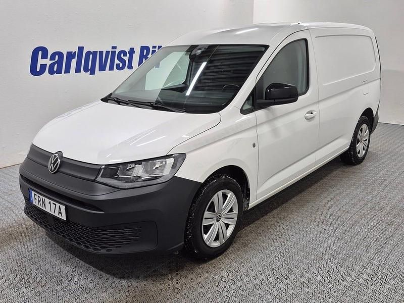 Vit Begagnad 2022 VW Caddy Maxi Minibuss | 315 000 kr (Dyr) - Bild 1/4