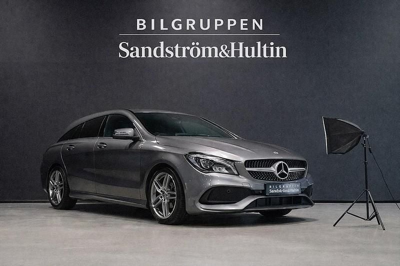 Begagnad Mercedes CLA200 Shooting Brake 136 HK (100 kW) 2018 Grå Kombi