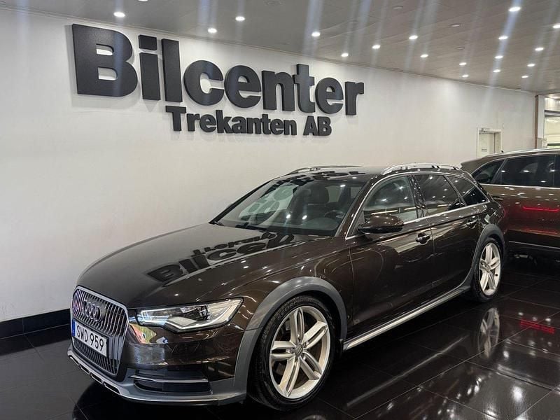 Brun Begagnad 2014 Audi A6 Allroad Kombi | 159 900 kr (Marknadspris) - Bild 1/4