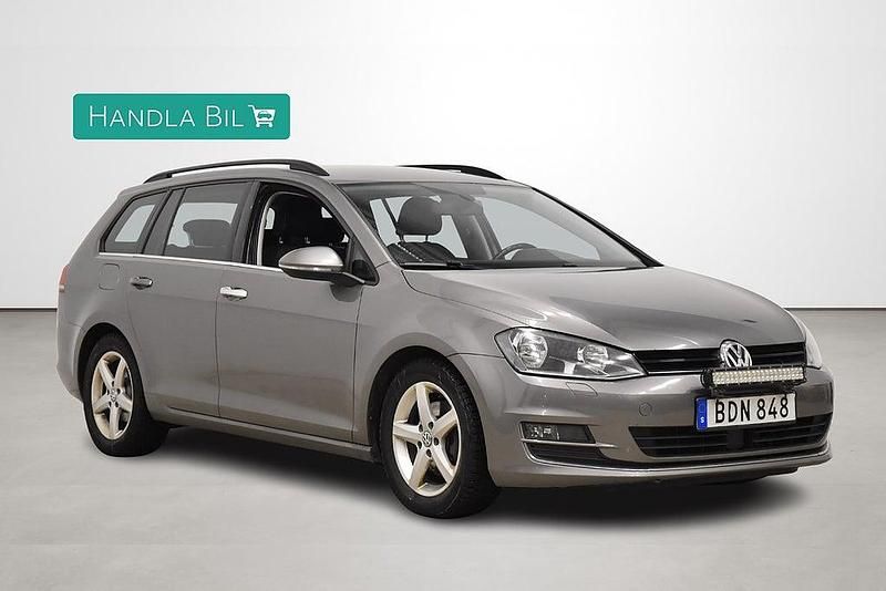 Begagnad VW Golf VII GT 140 HK (102 kW) 2014 Grå Kombi