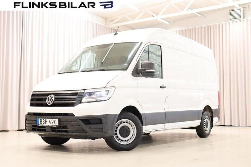 Vit Begagnad 2020 VW Crafter Van | 369 900 kr (Marknadspris) - Bild 1/4