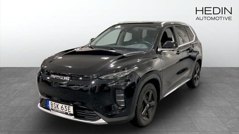 Svart (black) Begagnad 2021 Maxus D60e SUV | 249 900 kr (Bra pris) - Bild 1/4