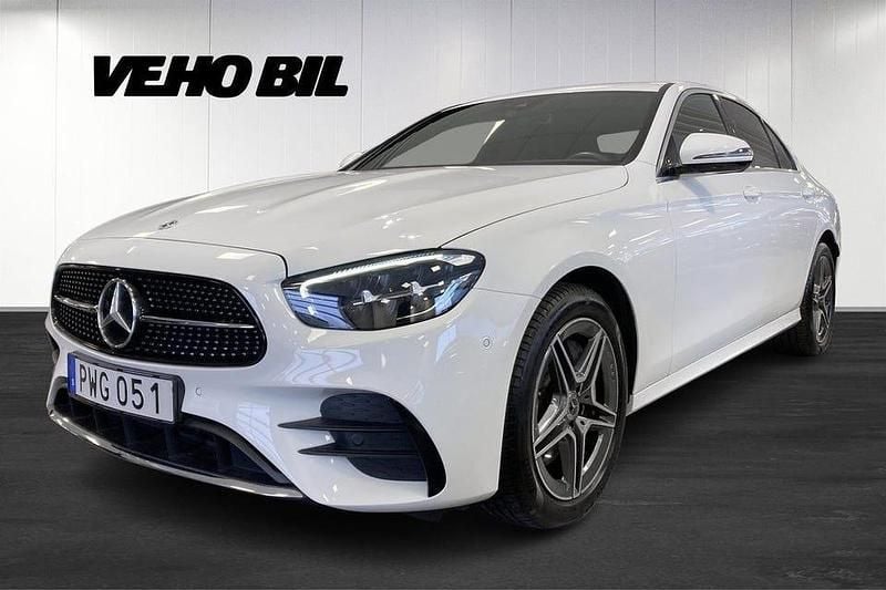 Begagnad Mercedes E300 AMG line 306 HK (225 kW) 2022 Vit Sedan