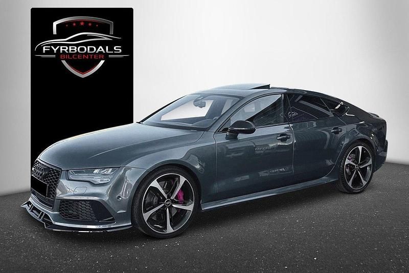Grå Begagnad 2014 Audi RS7 Design Halvkombi | 519 000 kr (Marknadspris) - Bild 1/4