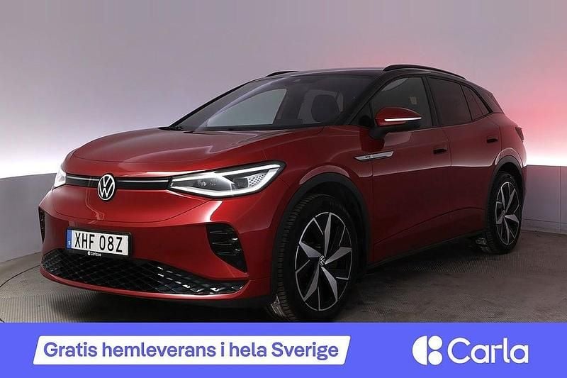 Begagnad VW ID.4 GTX 250 kW (340 HK) 2022 Röd SUV