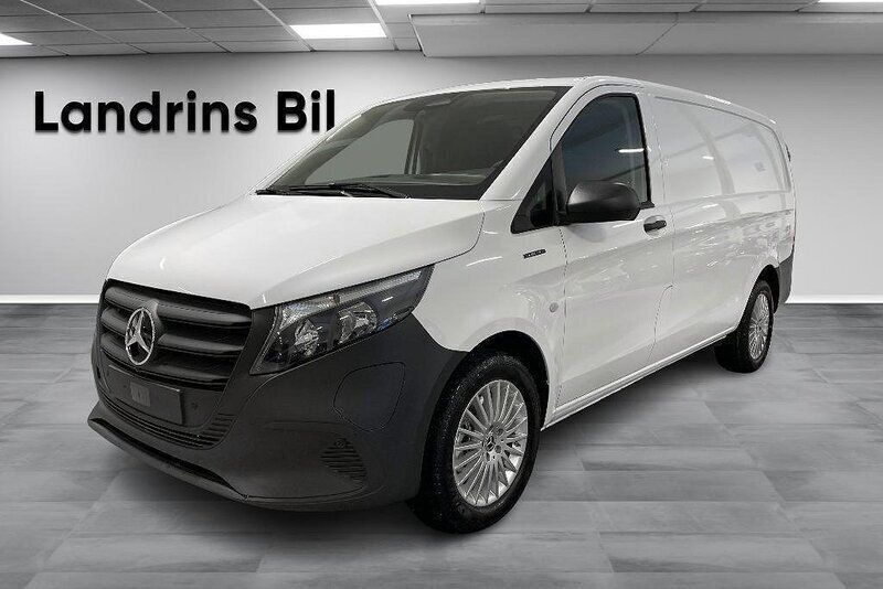 Vit (arktisk vit) Ny 2024 Mercedes e-Vito Minibuss | 637 375 kr (Dyr) - Bild 1/4