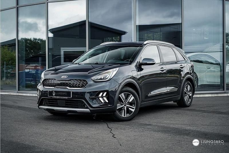 Blå Begagnad 2019 Kia Niro Advance SUV | 209 900 kr (Lite dyr) - Bild 1/4