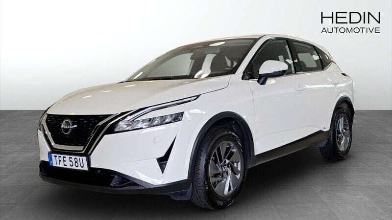 Vit (white) Begagnad 2022 Nissan Qashqai Acenta SUV | 229 900 kr (Superpris) - Bild 1/4