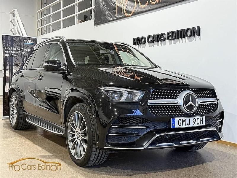 Svart Begagnad 2019 Mercedes GLE400 AMG line SUV | 534 900 kr (Lite dyr) - Bild 1/4