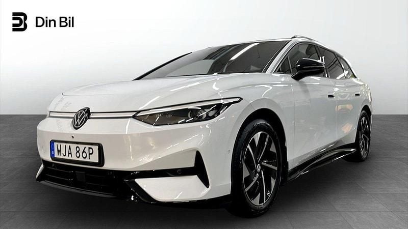 Vit Begagnad 2024 VW ID.7 Pro Sedan | 564 900 kr (Lite dyr) - Bild 1/4