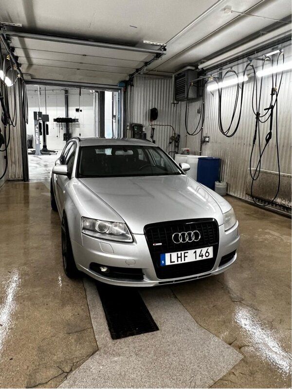 Grå Begagnad 2008 Audi A6 S-Line Kombi | 50 000 kr (Marknadspris) - Bild 1/4