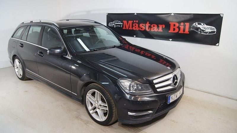Svart Begagnad 2013 Mercedes C220 Avantgarde Kombi | 39 900 kr - Bild 1/4