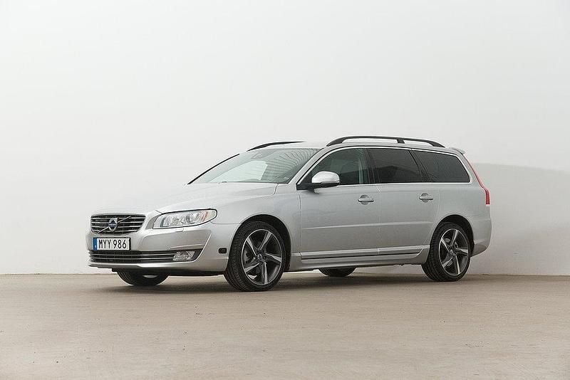 Silver Begagnad 2016 Volvo V70 Standard Kombi | 199 000 kr (Dyr) - Bild 1/4