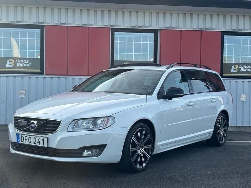 Vit Begagnad 2014 Volvo V70 Dynamic Kombi | 144 900 kr (Dyr) - Bild 1/4
