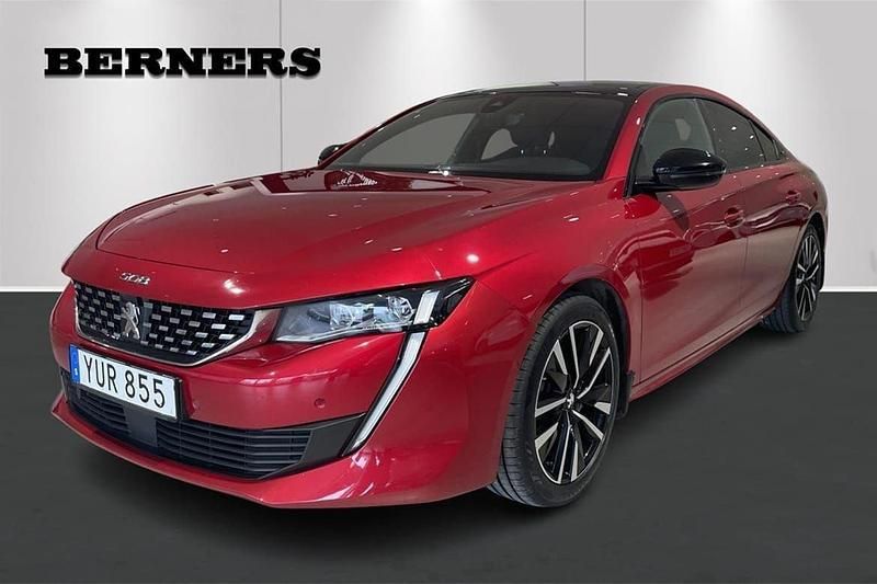 Röd Begagnad 2018 Peugeot 508 Sedan | 223 900 kr (Lite dyr) - Bild 1/4