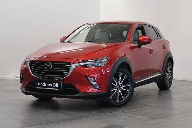 Röd Begagnad 2016 Mazda CX-3 SUV | 199 000 kr (Marknadspris) - Bild 1/4