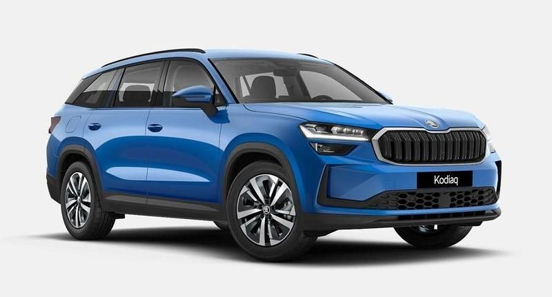 Blå Ny 2025 Skoda Kodiaq SUV | 474 900 kr (Marknadspris) - Bild 1/4