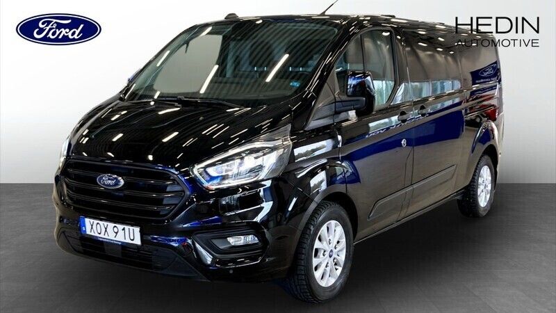 Svart (black) Begagnad 2020 Ford Transit Custom Trend Van | 259 900 kr (Bra pris) - Bild 1/4