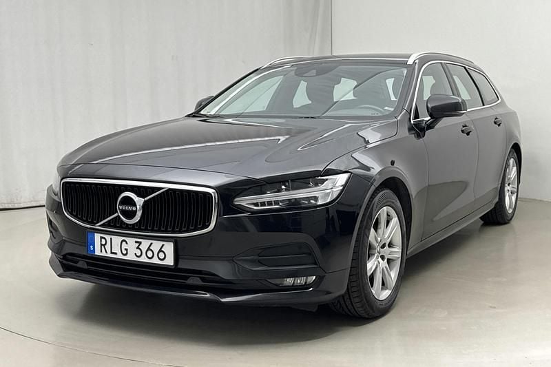 Svart Begagnad 2019 Volvo V90 SE Kombi | 208 000 kr (Marknadspris) - Bild 1/4