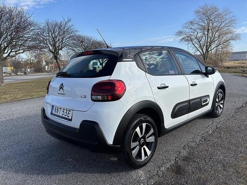 Begagnad Citroën C3 110 HK (80 kW) 2022 Vit Halvkombi