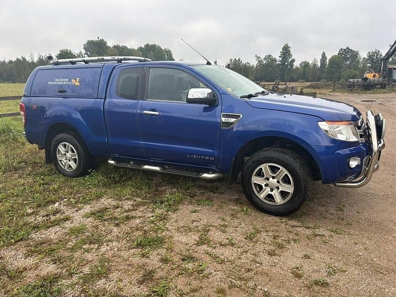 Blå Begagnad 2012 Ford Ranger Limited Pickup | 135 000 kr (Bra pris) - Bild 1/2