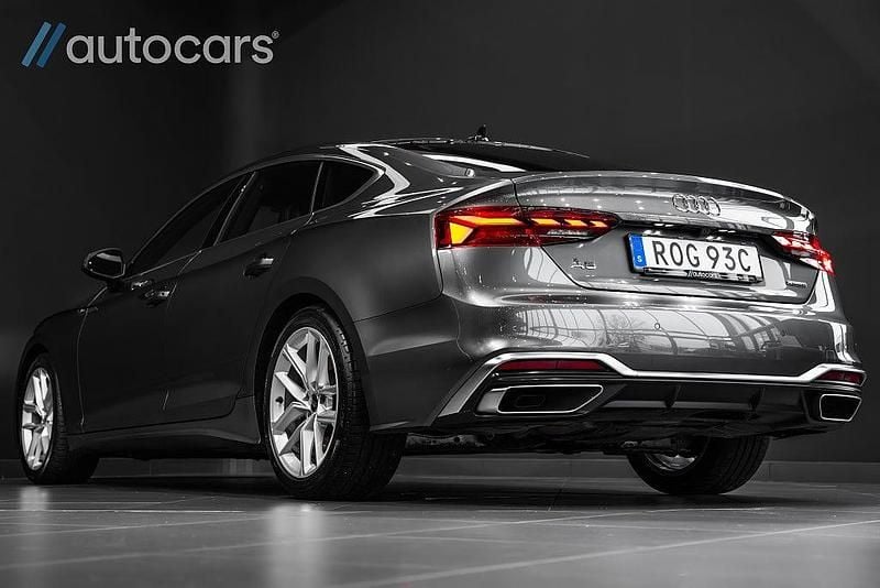 Begagnad Audi A5 Sportback S-Line 265 HK (194 kW) 2022 Grå Halvkombi