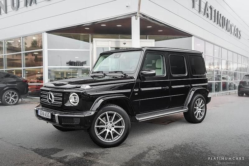 Begagnad Mercedes G500 Premium Plus 422 HK (310 kW) 2019 Svart SUV
