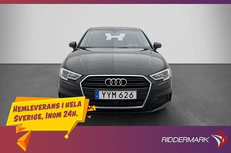 Svart Begagnad 2019 Audi A3 Proline | 184 800 kr (Marknadspris) - Bild 1/3