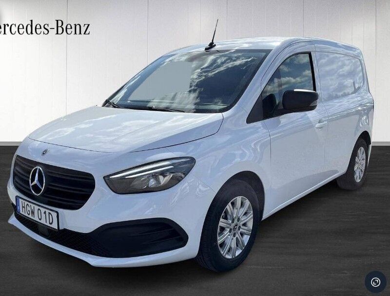 Vit Ny 2024 Mercedes Citan 110 Van | 317 375 kr (Marknadspris) - Bild 1/4