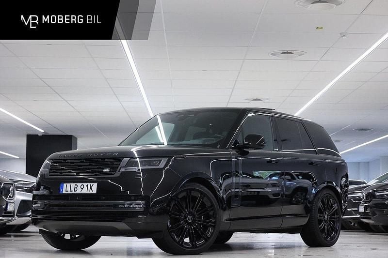Svart Begagnad 2023 Land Rover Range Rover Autobiography SUV | 1 895 000 kr (Marknadspris) - Bild 1/3