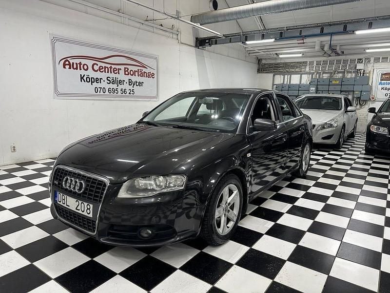Begagnad Audi A4 Comfort 200 HK (147 kW) 2007 Grå Sedan