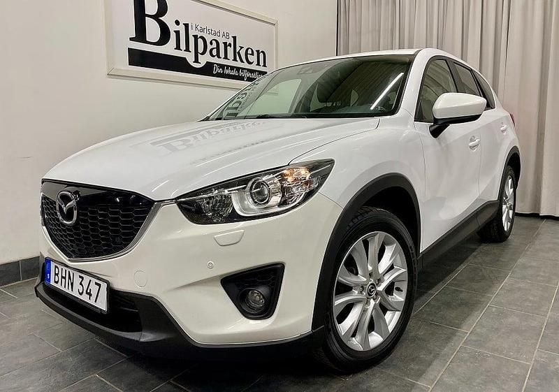 Vit Begagnad 2014 Mazda CX-5 SUV | 149 900 kr (Marknadspris) - Bild 1/3