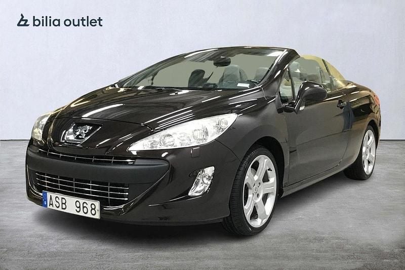 Mörkbrun (mbrun) Begagnad 2009 Peugeot 308 CC Cab | 69 900 kr (Bra pris) - Bild 1/3