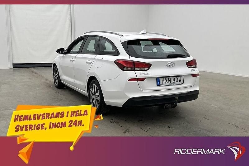 Begagnad Hyundai i30 Trend 140 HK (102 kW) 2019 Vit Kombi