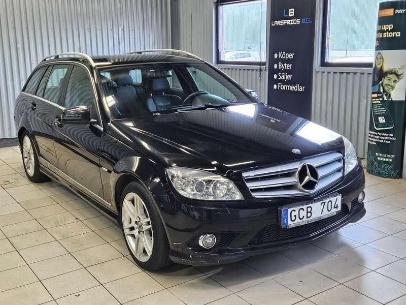 Begagnad Mercedes C180 AMG 156 HK (114 kW) 2010 Svart