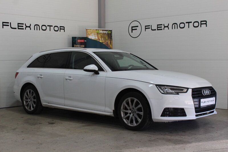 Vit Begagnad 2017 Audi A4 Proline Kombi | 139 800 kr (Marknadspris) - Bild 1/4