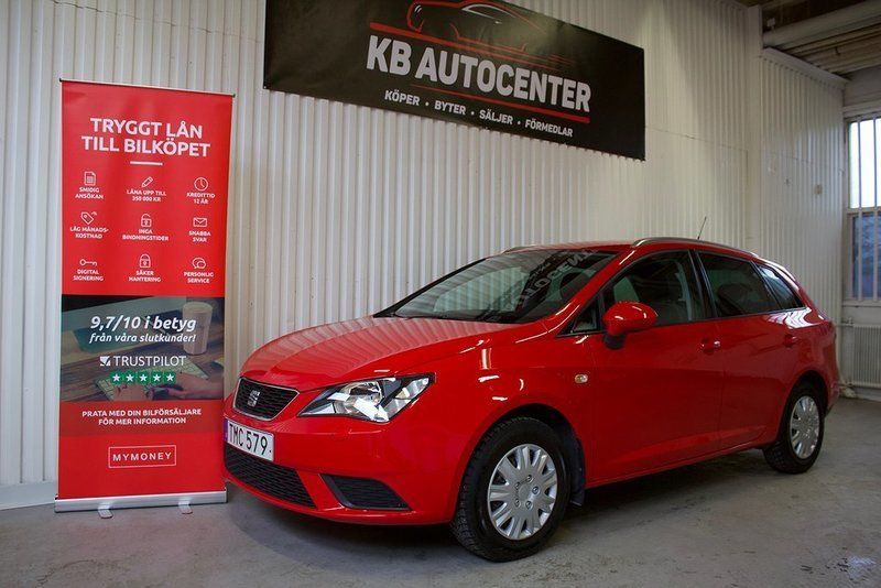Röd Begagnad 2016 Seat Ibiza ST Kombi | 84 900 kr (Marknadspris) - Bild 1/4