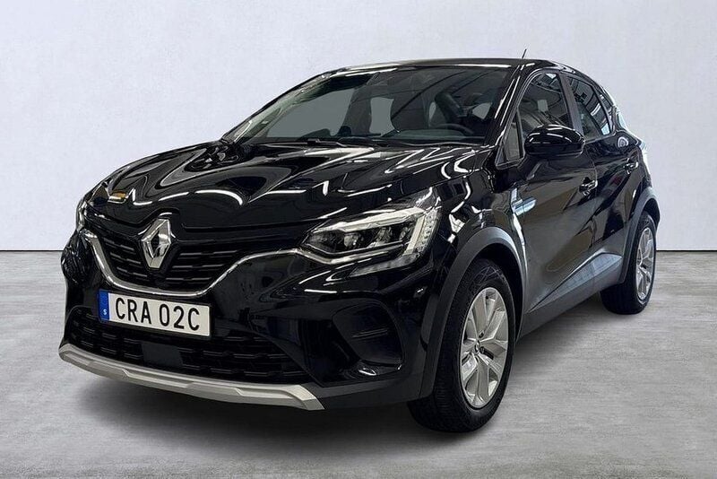 Svart Begagnad 2022 Renault Captur Zen SUV | 239 900 kr (Marknadspris) - Bild 1/4