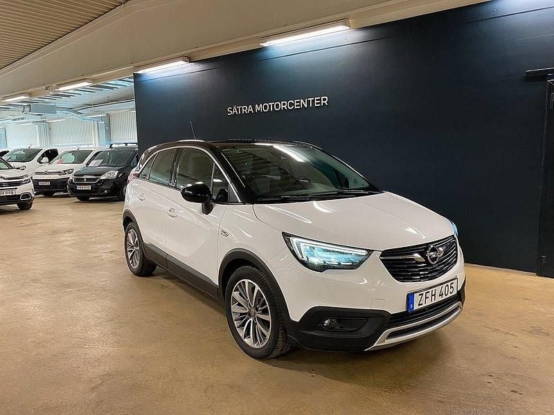 Vit Begagnad 2017 Opel Crossland X Dynamic SUV | 129 900 kr - Bild 1/4